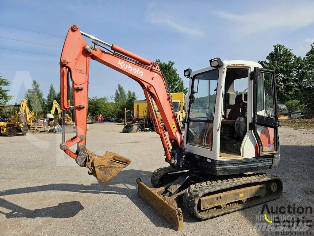 Kubota KX 61-3 Mini ekskavatörler, 7 tona dek