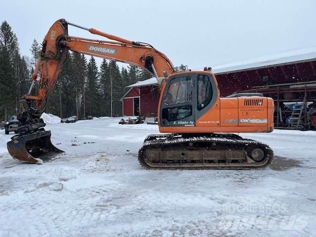 Doosan DX 180 LC Paletli ekskavatörler