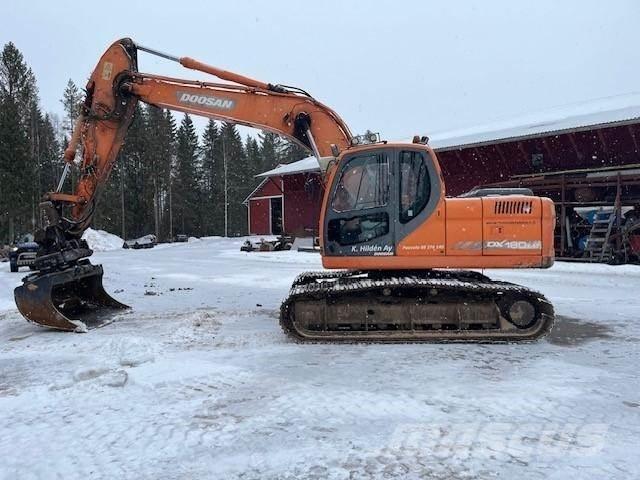 Doosan DX 180 LC Paletli ekskavatörler