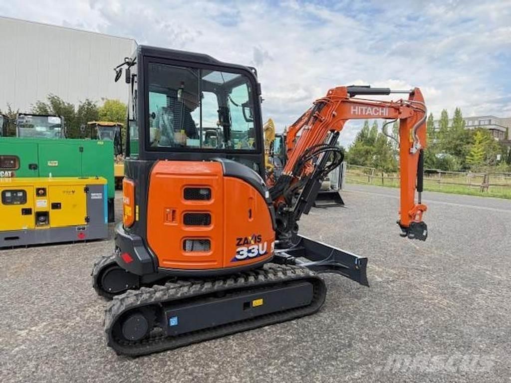 Hitachi ZX33U-6 Mini ekskavatörler, 7 tona dek