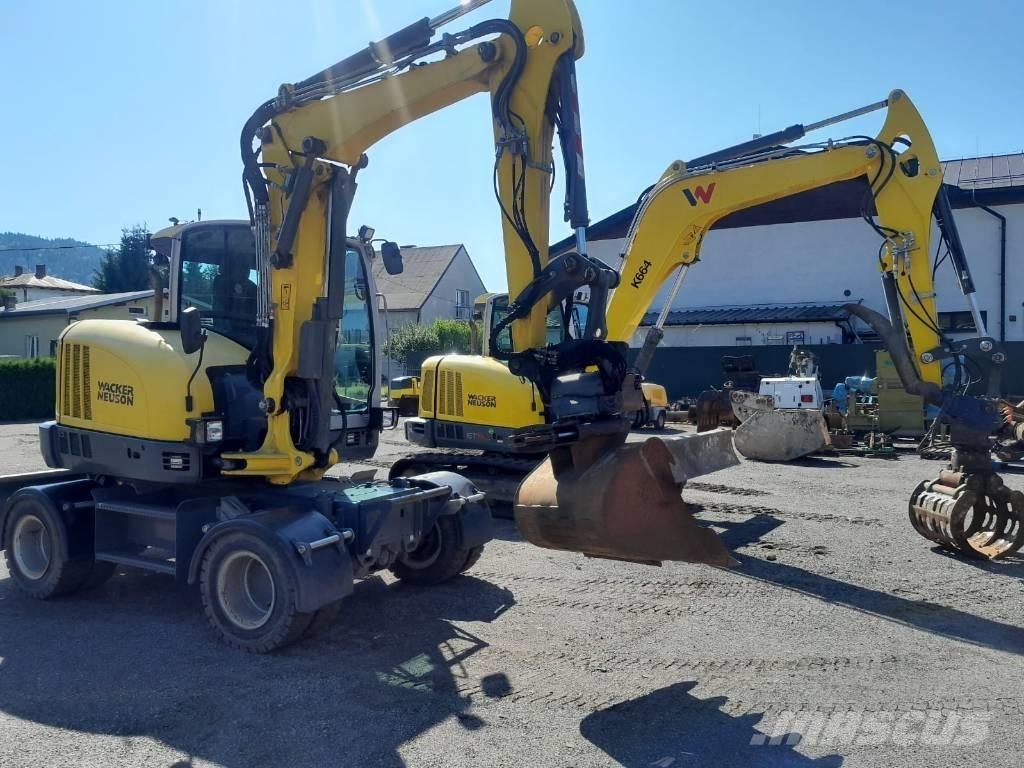 Wacker Neuson EW 65 Lastik tekerli ekskavatörler