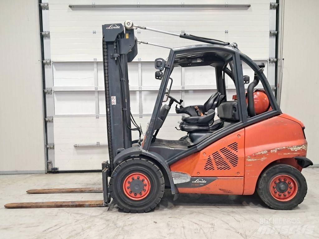 Linde H50T-02 LPG'li forkliftler