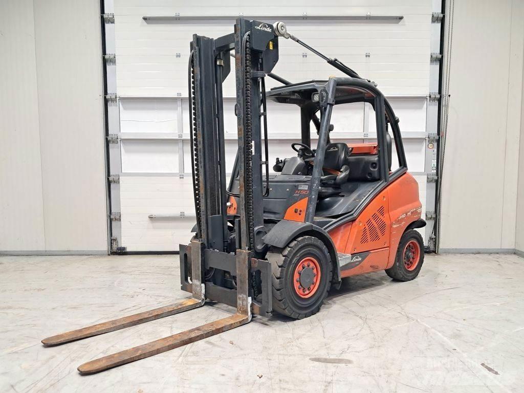 Linde H50T-02 LPG'li forkliftler