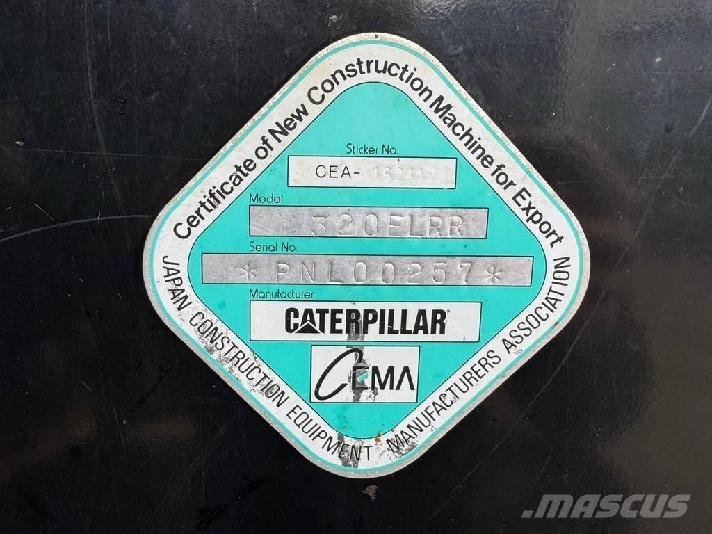 CAT 320E LRR Paletli ekskavatörler