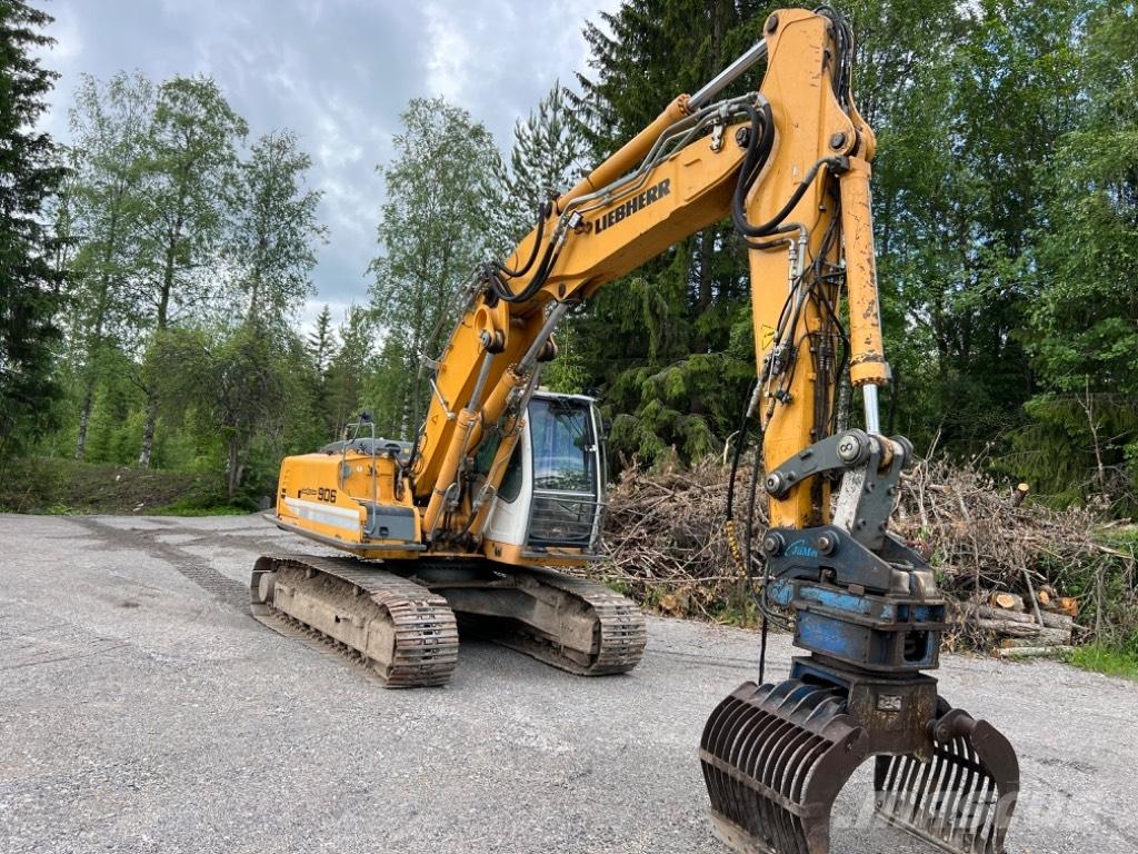 Liebherr R 906 LC Paletli ekskavatörler