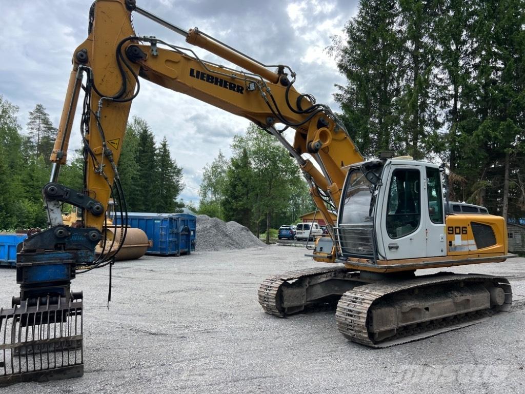 Liebherr R 906 LC Paletli ekskavatörler