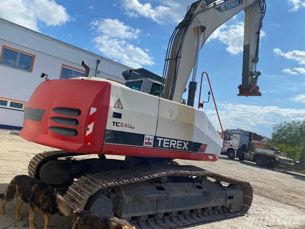 Terex TC240LC Paletli ekskavatörler