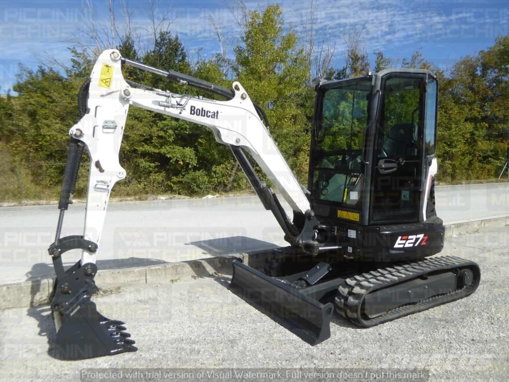 Bobcat E27z Mini ekskavatörler, 7 tona dek