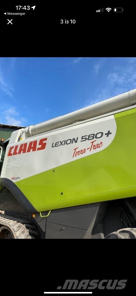 CLAAS Lexion 580 TT Biçerdöverler