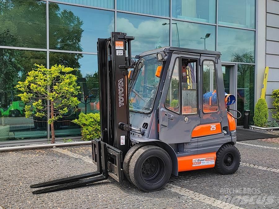 Toyota 6FG25 LPG'li forkliftler