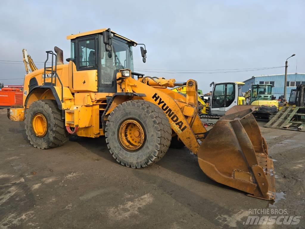 Hyundai HL 960 Tekerlekli yükleyiciler
