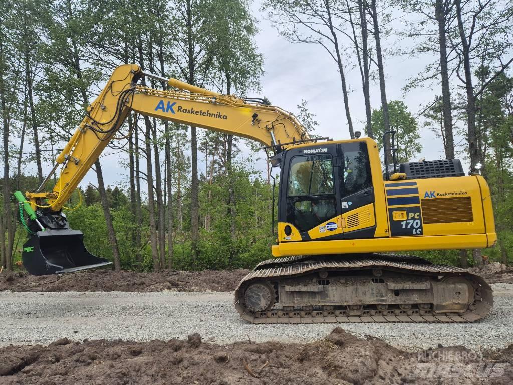 Komatsu PC 170 LC-11 Paletli ekskavatörler