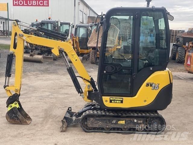 Yanmar SV 16 Mini ekskavatörler, 7 tona dek