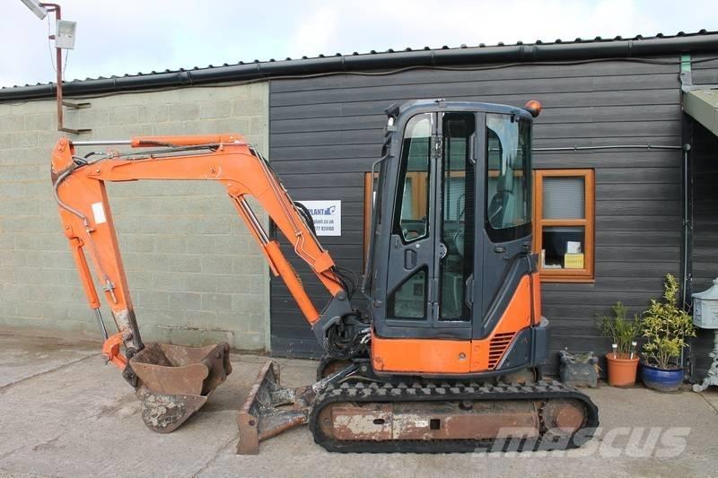 Hitachi ZX 30 U Mini ekskavatörler, 7 tona dek