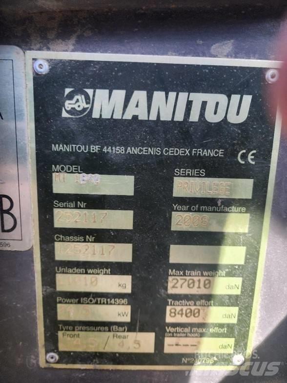 Manitou MT1840 Teleskopik yükleyiciler