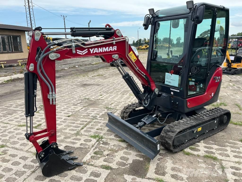 Yanmar SV 22 Mini ekskavatörler, 7 tona dek