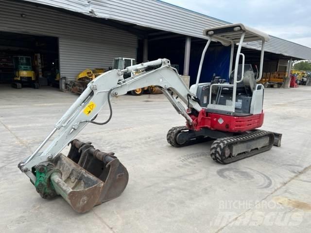 Takeuchi TB23R Mini ekskavatörler, 7 tona dek
