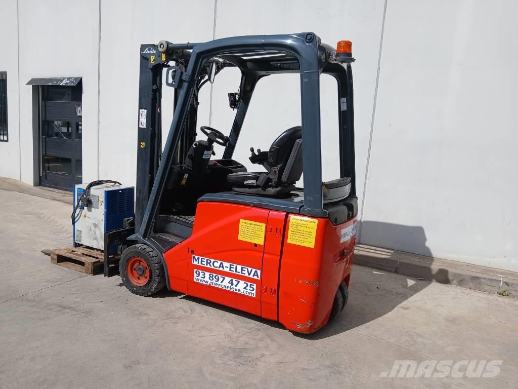 Linde E16H-01 Elektrikli forkliftler