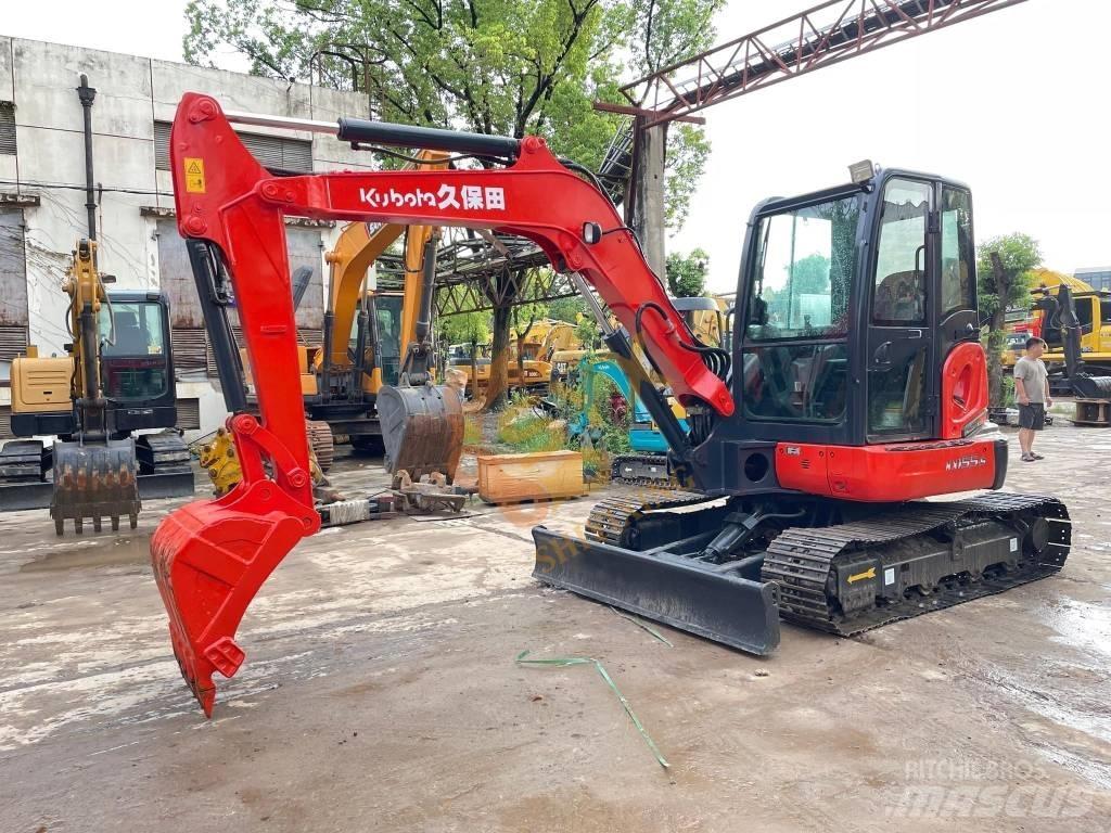 Kubota KX 155 Mini ekskavatörler, 7 tona dek