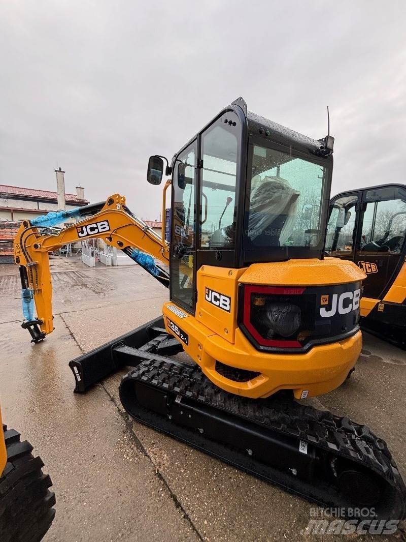 JCB 35Z-1 Mini ekskavatörler, 7 tona dek