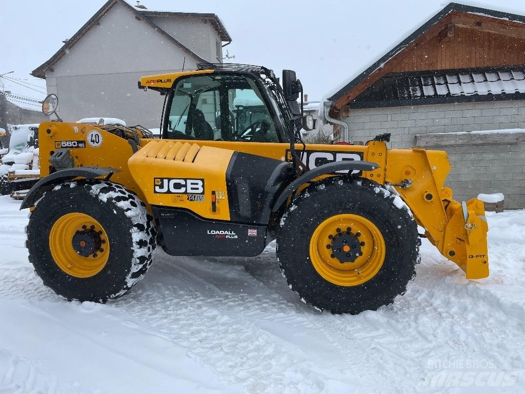 JCB 560-80 AGRI PLUS Tarimsal teleskopik yükleyiciler