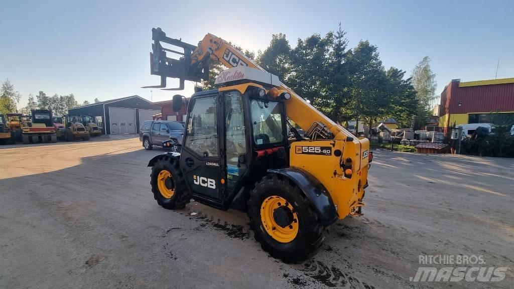 JCB 525-60 Hi-Viz Teleskopik tekerlekli yükleyiciler
