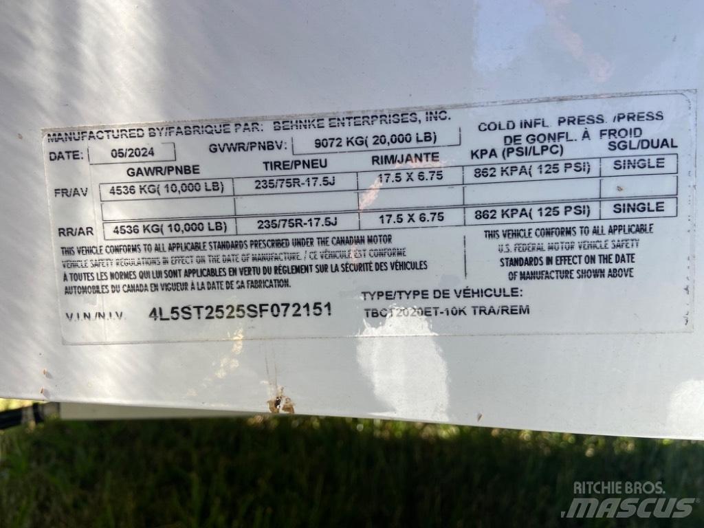 Behnke 2020ET-10K Diger çekiciler