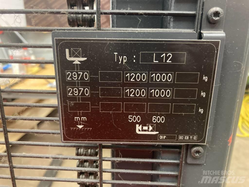 Linde L12AC Yaya kumandali istif makinasi
