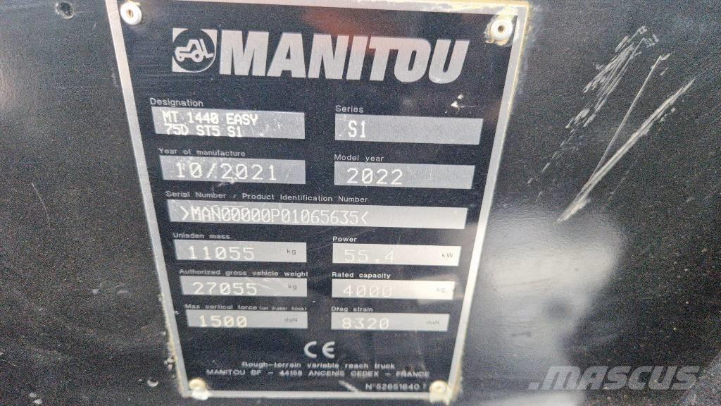 Manitou MT 1440 Teleskopik yükleyiciler
