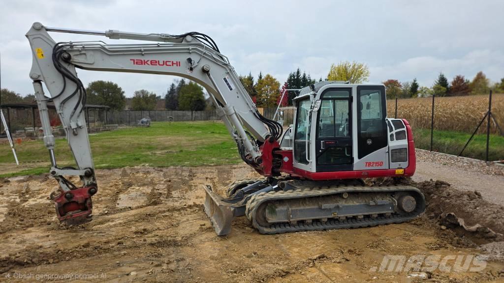 Takeuchi TB 2150 Paletli ekskavatörler