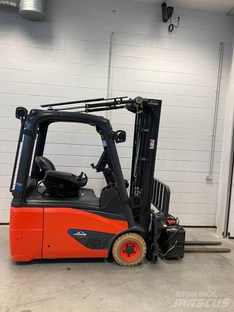 Linde E16/386 Li-ION Elektrikli forkliftler
