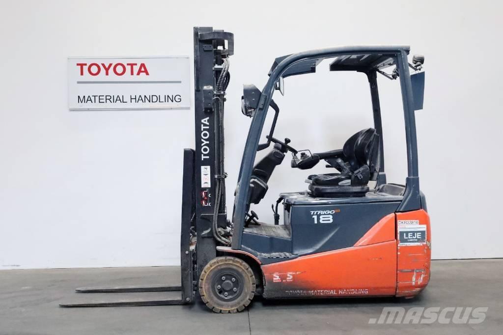 Toyota 8FBE18T Elektrikli forkliftler