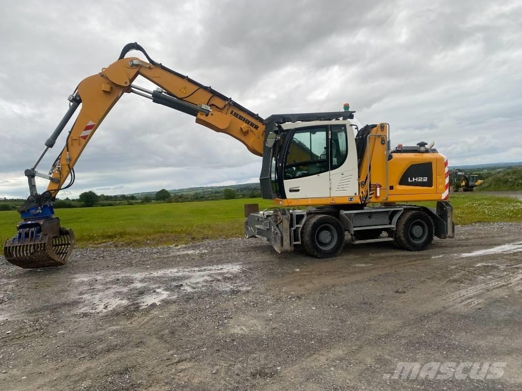 Liebherr LH22 Paletli ekskavatörler
