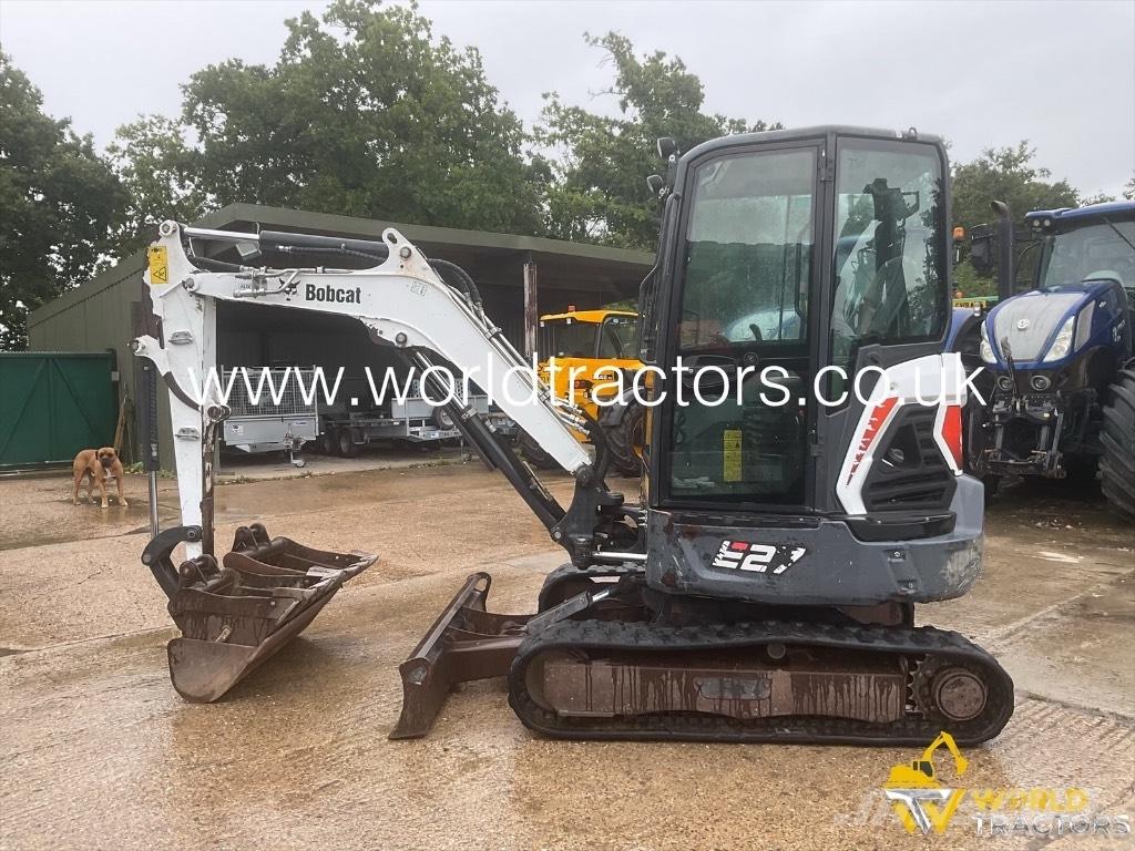 Bobcat E 27 Mini ekskavatörler, 7 tona dek