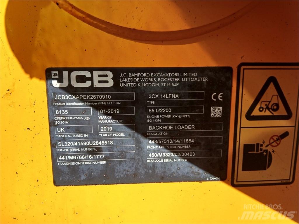 JCB 3 CX ECO Kazıcı yükleyiciler - beko loder
