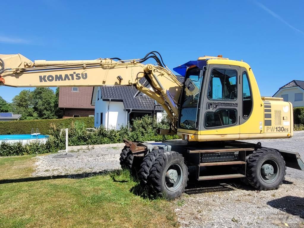 Komatsu PW160 ES-6K Lastik tekerli ekskavatörler