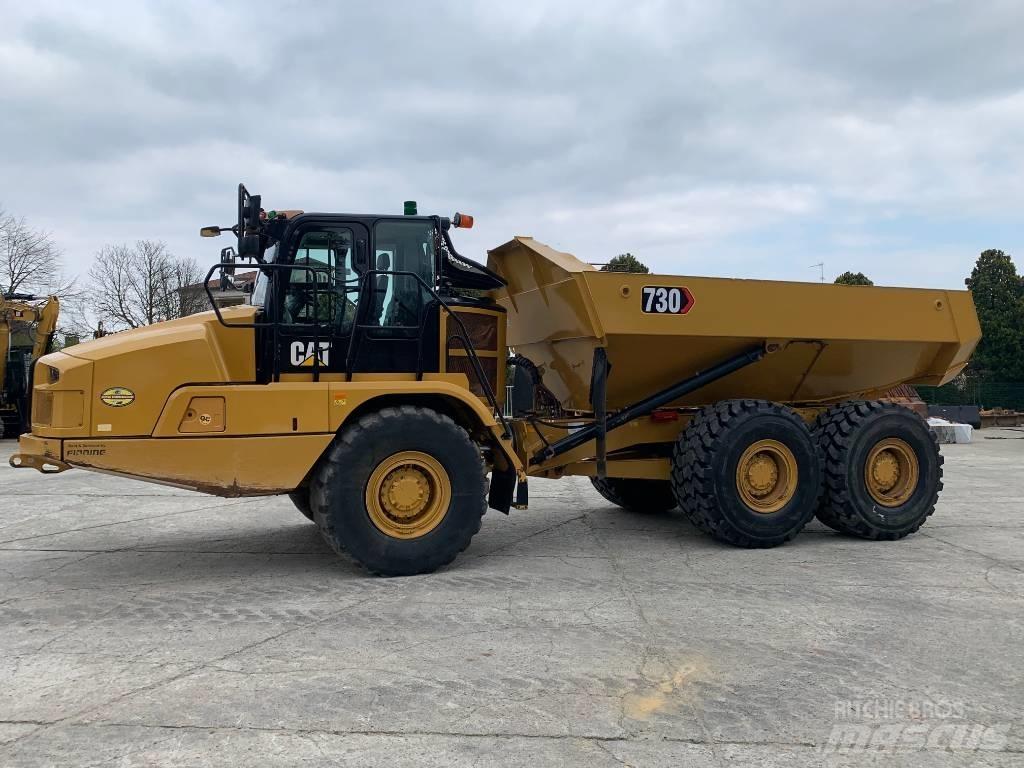 CAT 730 Belden kirma kaya kamyonu