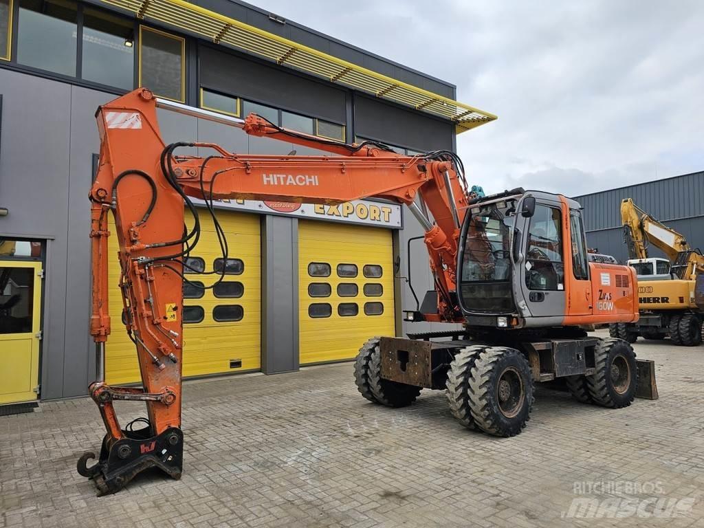Hitachi ZX160W Lastik tekerli ekskavatörler