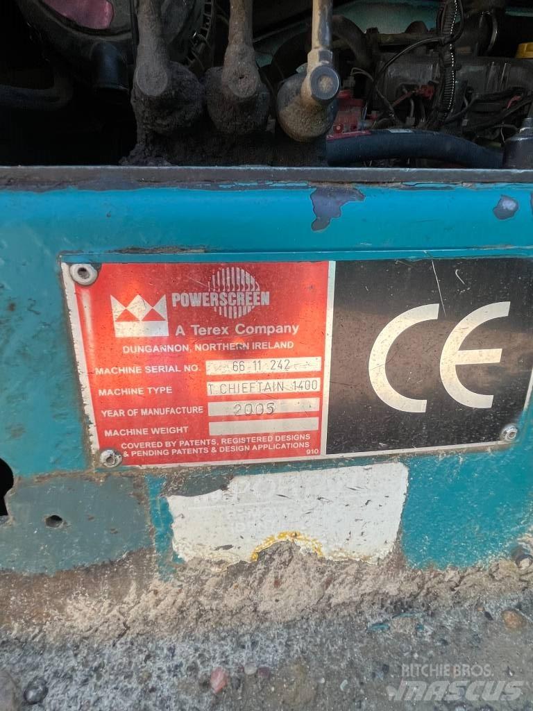 PowerScreen 1400 Gezer eleyiciler