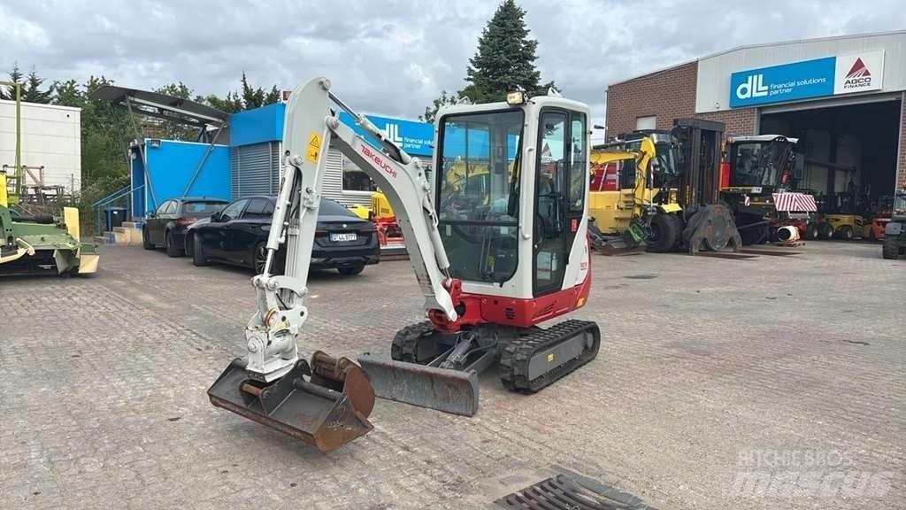 Takeuchi TB216 A Mini ekskavatörler, 7 tona dek