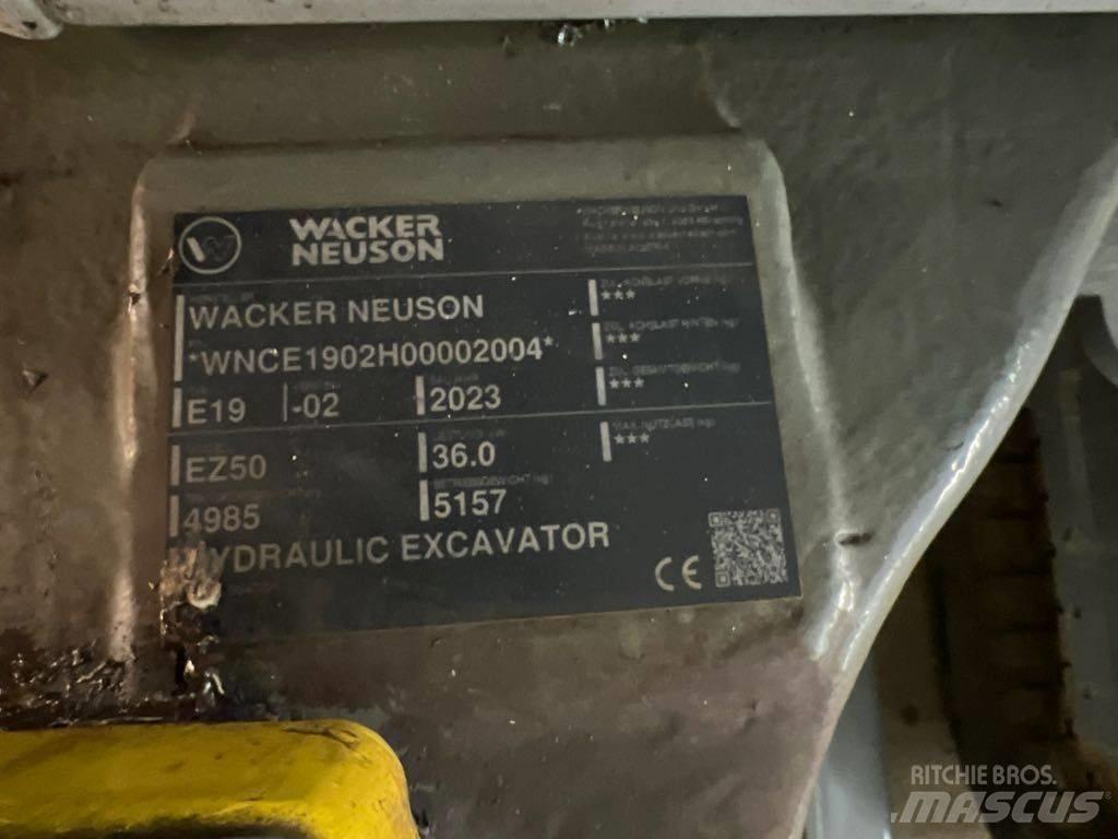 Wacker Neuson EZ50 Paletli ekskavatörler