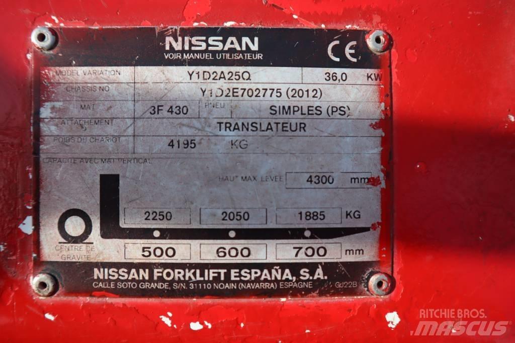 Nissan Y1D2A25Q Dizel forkliftler