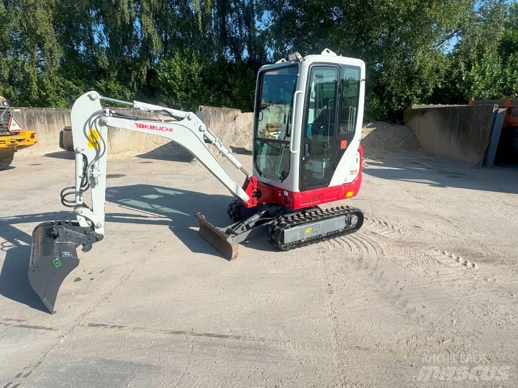Takeuchi TB 216 Mini ekskavatörler, 7 tona dek