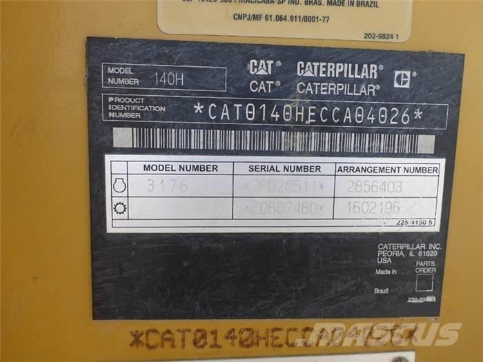 CAT 140 H Greyderler