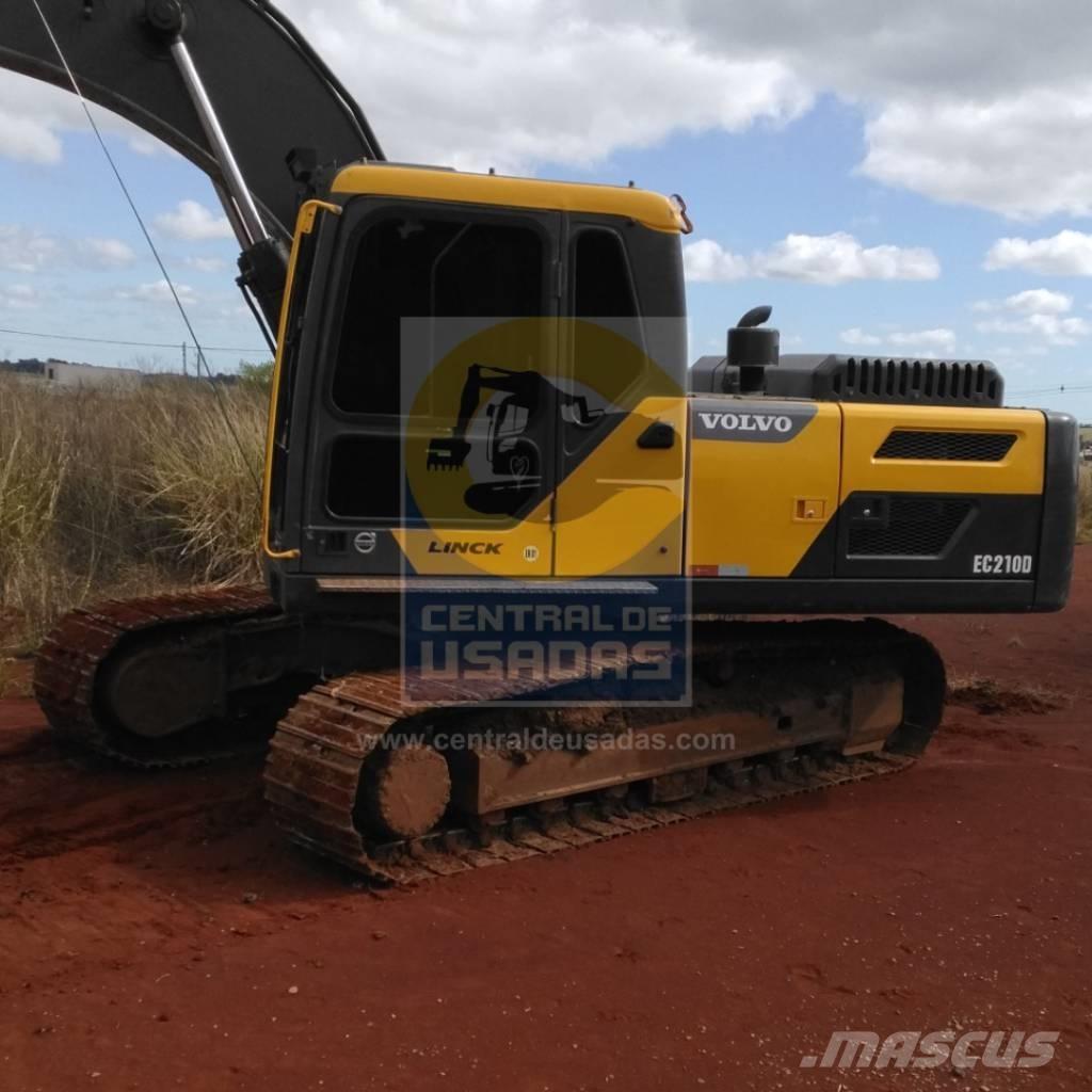 Volvo EC 210 D Paletli ekskavatörler