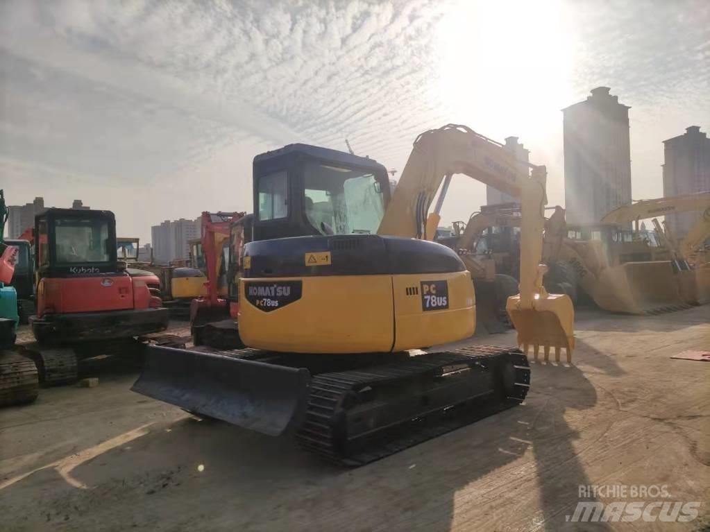 Komatsu pc78 Paletli ekskavatörler