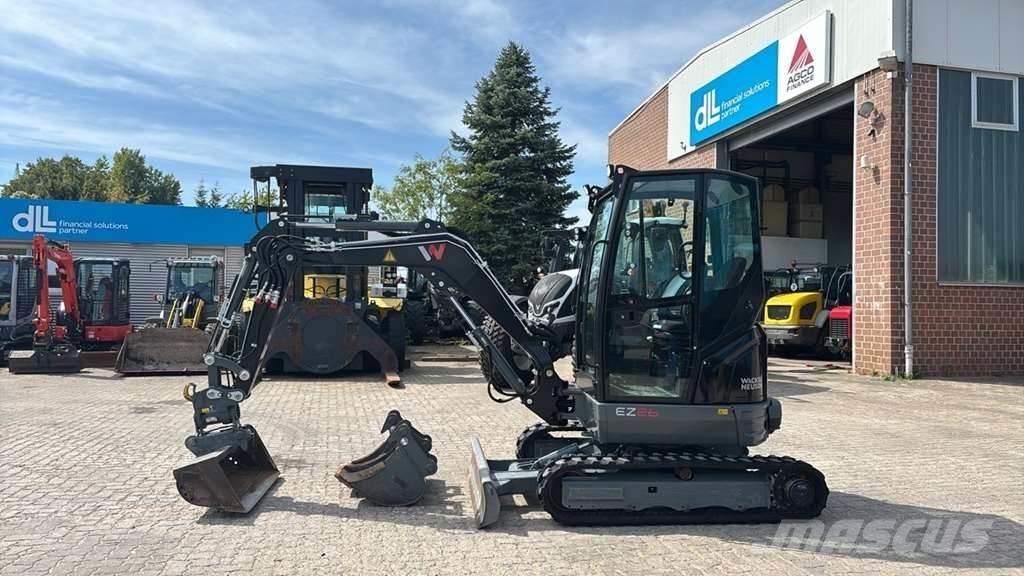 Wacker Neuson EZ26 Mini ekskavatörler, 7 tona dek