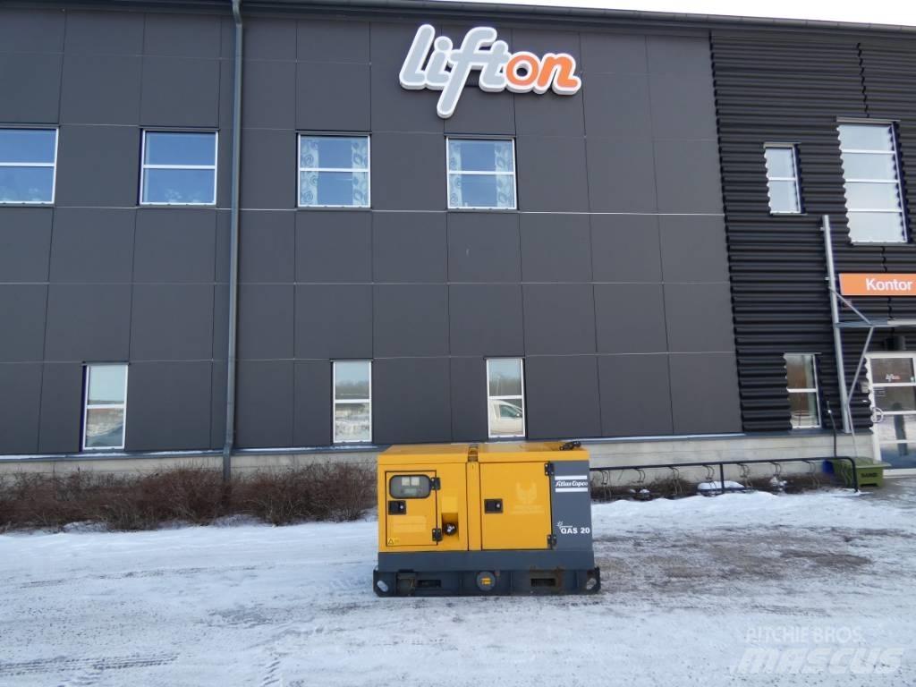 Atlas Copco QAS 20 Dizel Jeneratörler