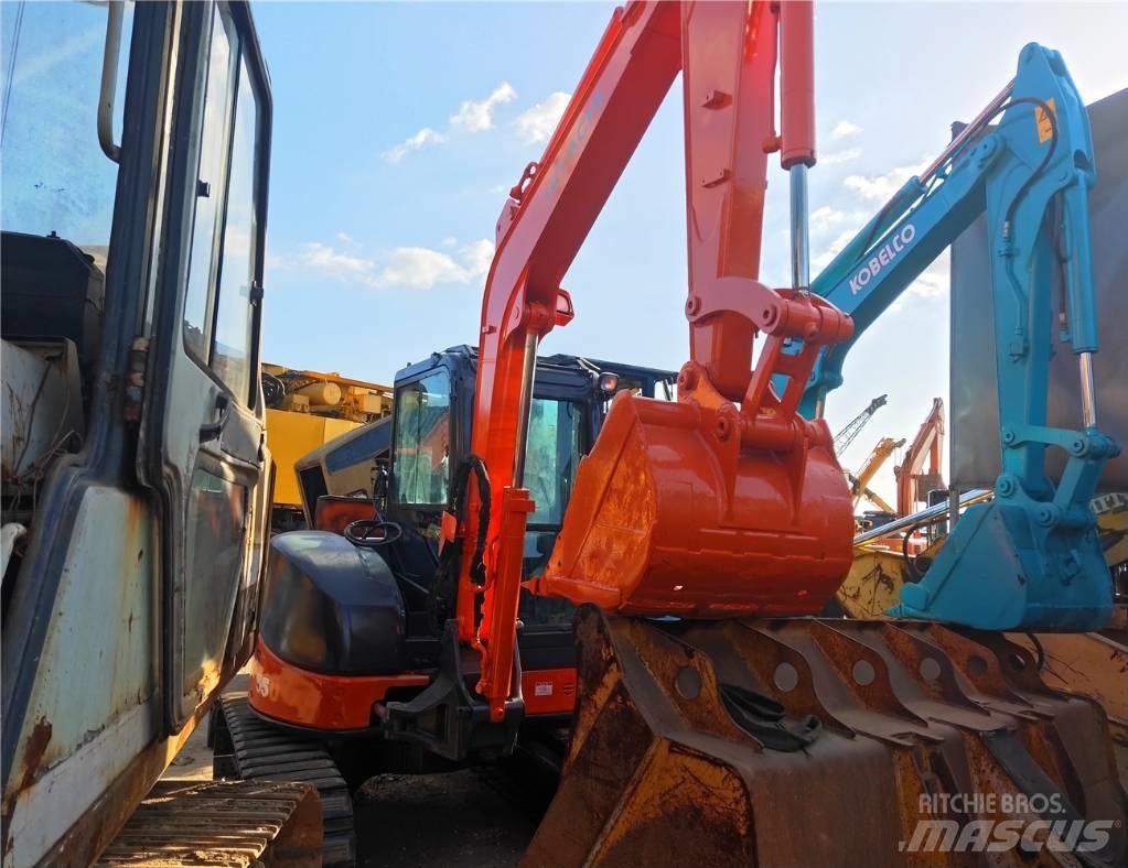 Hitachi ZX 55 UR Mini ekskavatörler, 7 tona dek