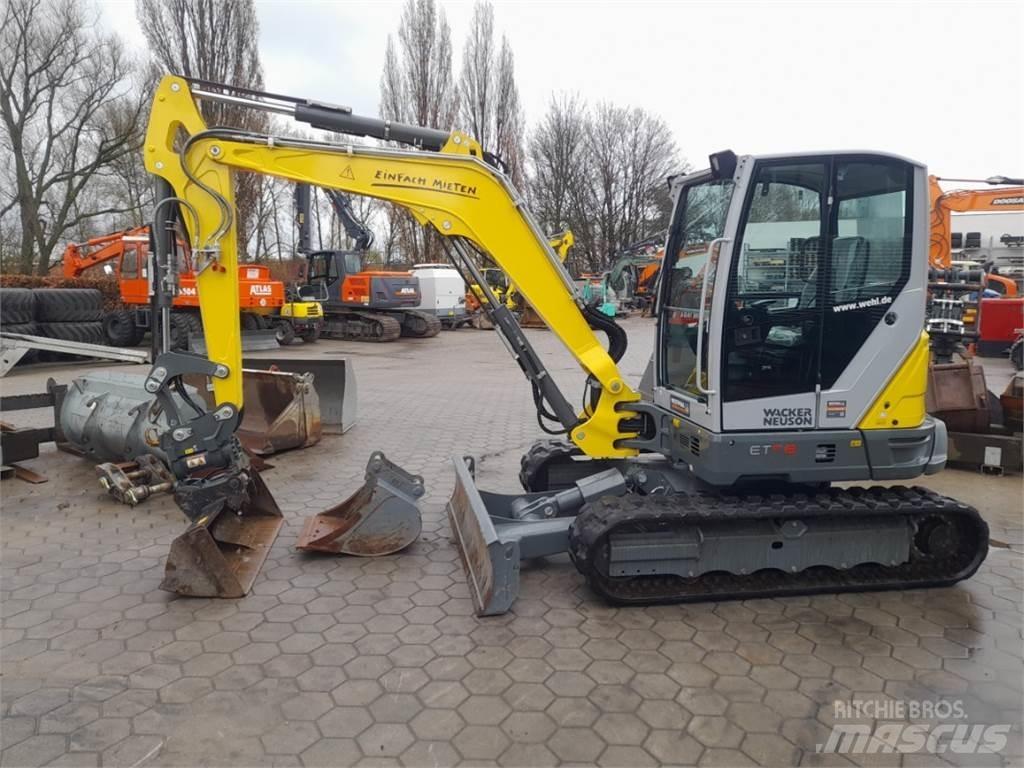 Neuson ET58 Mini ekskavatörler, 7 tona dek